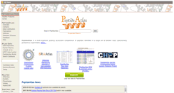 Desktop Screenshot of peptideatlas.org